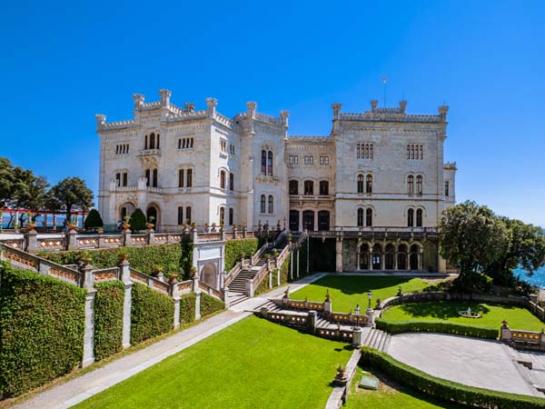 Trieste Miramare Castle View