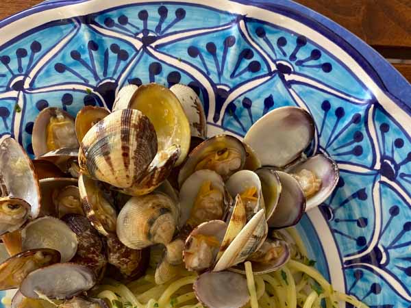 Amalfi Coast Spaghetti with Clamps Food Experience