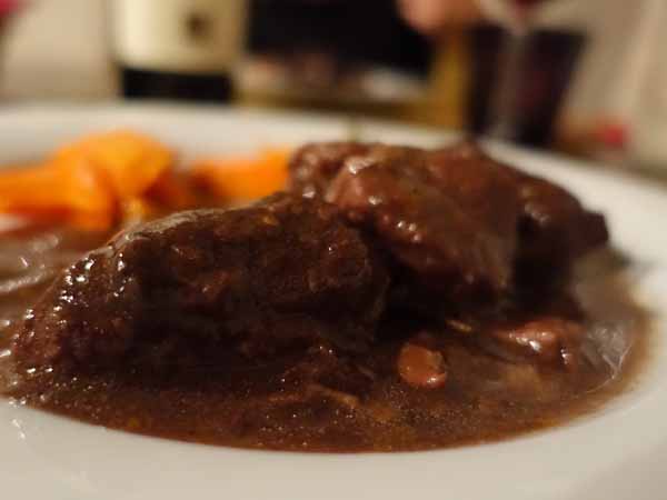 Piedmont Brasato al Barolo dish stew