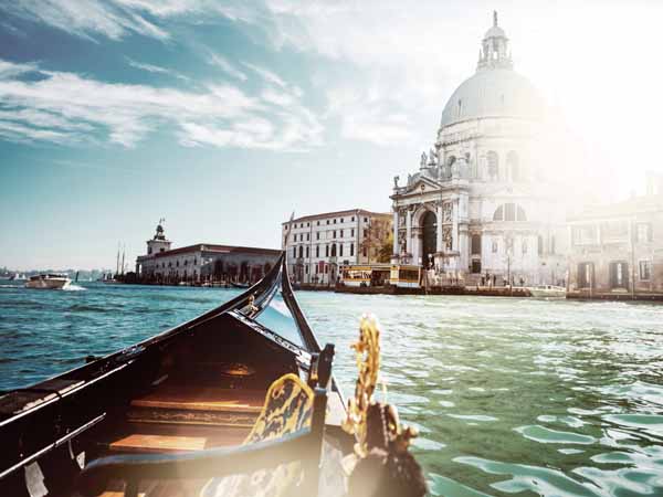 Venice Grand Canal on Gondola